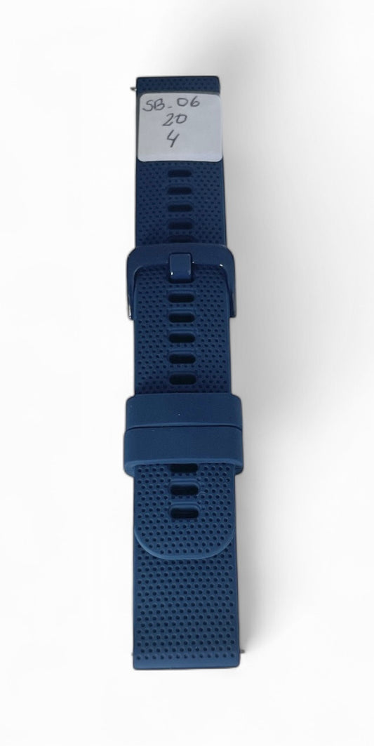 art. SB-06-20-04 - Malla Silicona para Smartwatch pasante 20mm