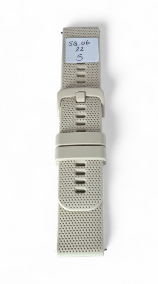 art. SB-06-22-05 - Malla Silicona para Smartwatch pasante 22mm