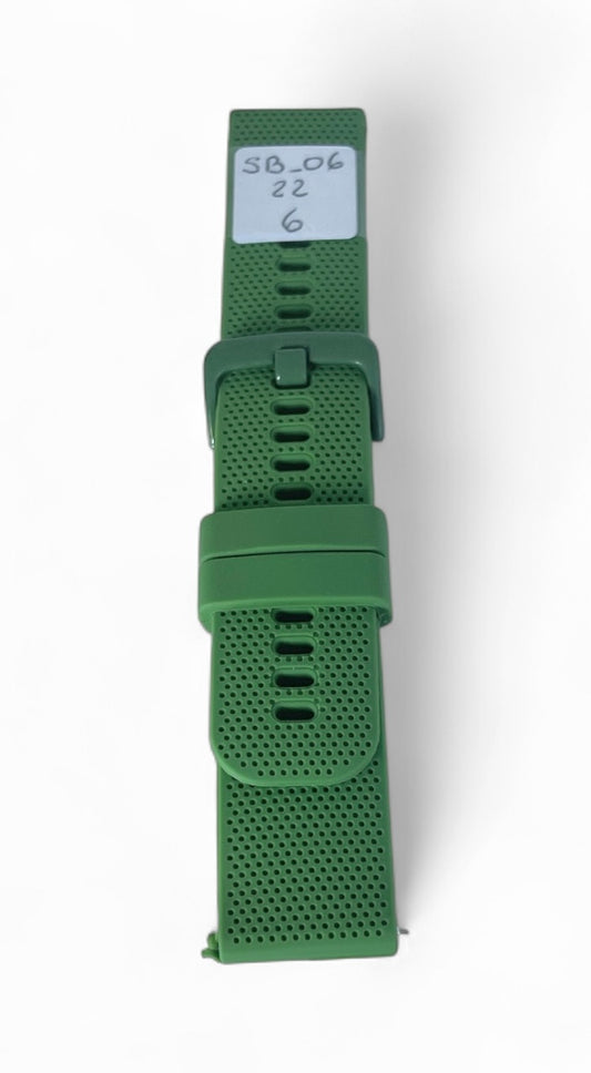 art. SB-06-22-06 - Malla Silicona para Smartwatch pasante 22mm