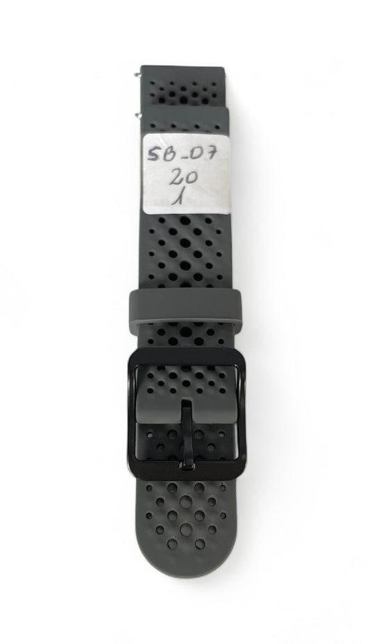 art. SB-07-20-01 - Malla Silicona para Smartwatch pasante 20mm
