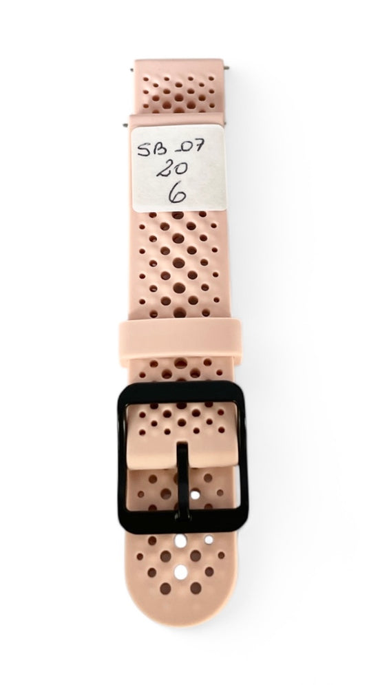 art. SB-07-20-06 - Malla Silicona para Smartwatch pasante 20mm
