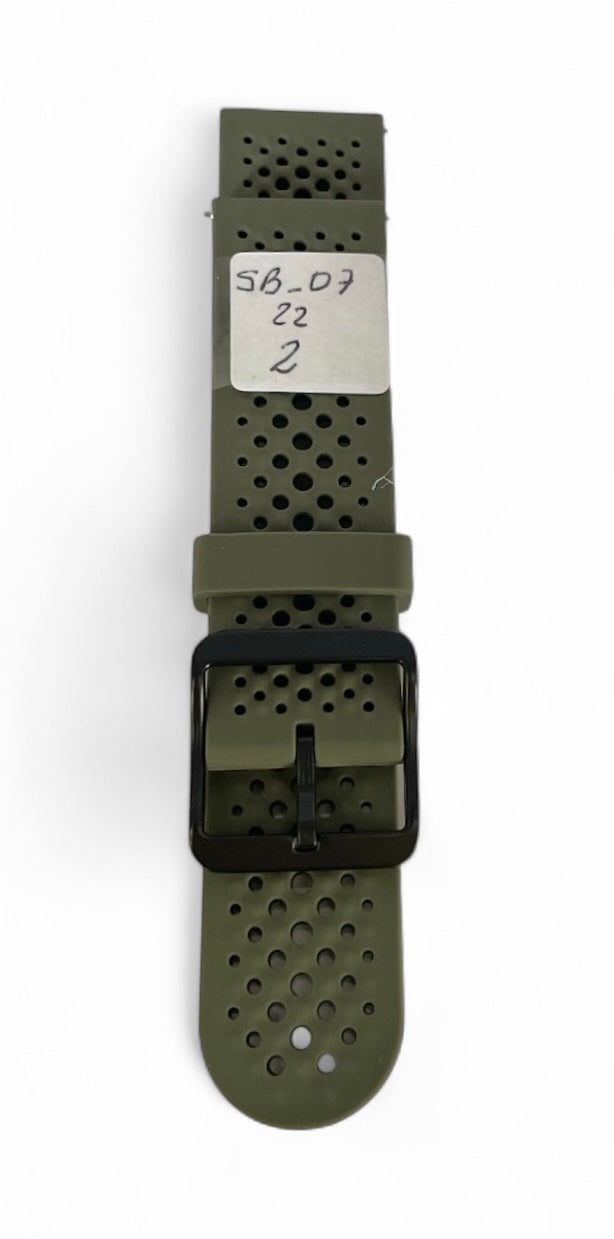 art. SB-07-22-02 - Malla Silicona para Smartwatch pasante 22mm