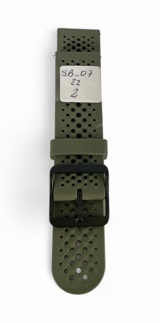 art. SB-07-22-02 - Malla Silicona para Smartwatch pasante 22mm