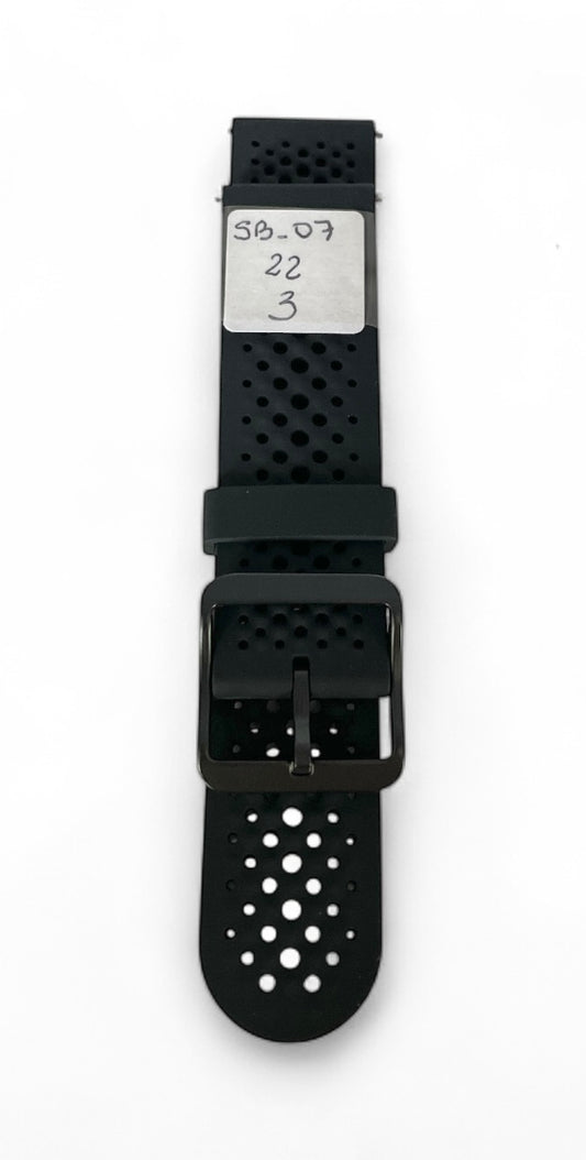 art. SB-07-22-03 - Malla Silicona para Smartwatch pasante 22mm