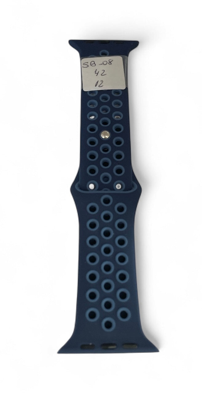 art. SB-08-42-12 - Malla Silicona para Smartwatch pasante 42-44-45-49