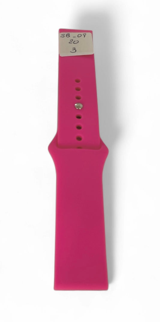 art. SB-09-20-01 - Malla Silicona para Smartwatch con perno 20mm