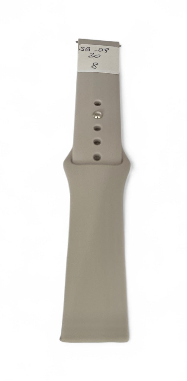 art. SB-09-20-02 - Malla Silicona para Smartwatch con perno 20mm