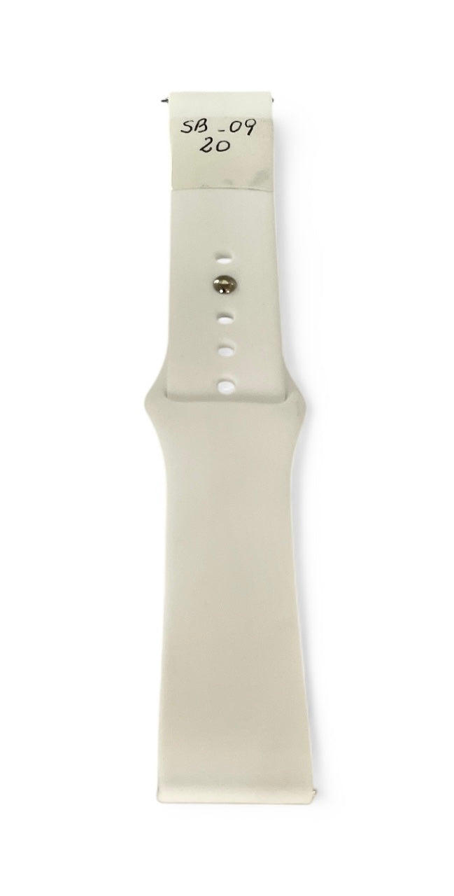 art. SB-09-20-06 - Malla Silicona para Smartwatch con perno 20mm