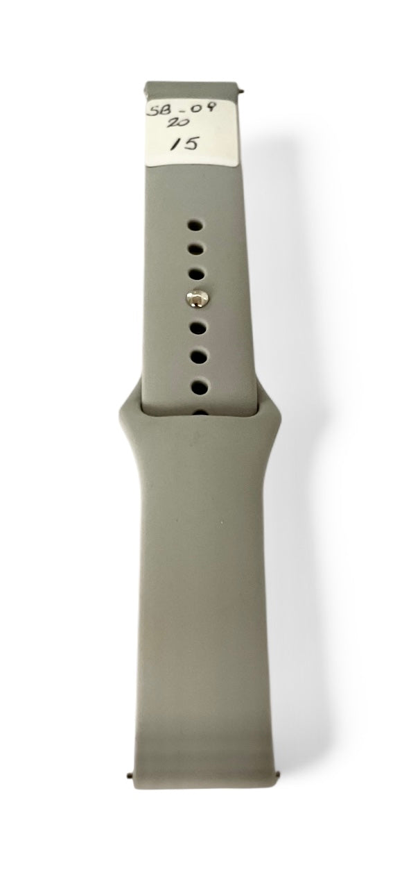 art. SB-09-20-15 - Malla Silicona para Smartwatch con perno 20mm