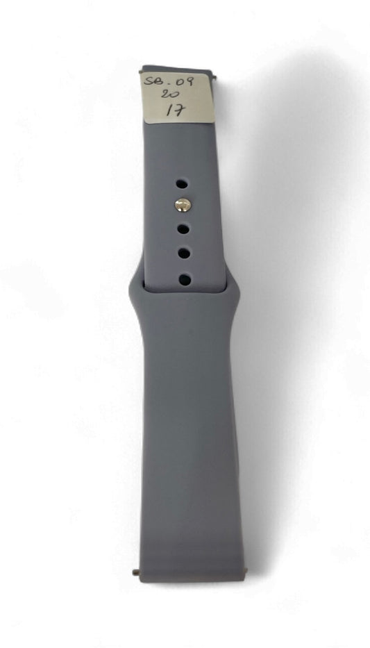 art. SB-09-20-20 - Malla Silicona para Smartwatch con perno 20mm