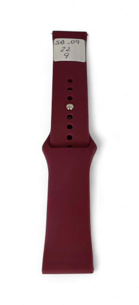 art. SB-09-22-03 - Malla Silicona para Smartwatch con perno 22mm