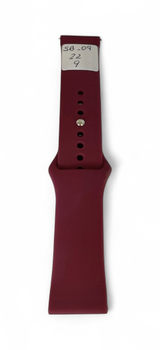 art. SB-09-22-03 - Malla Silicona para Smartwatch con perno 22mm