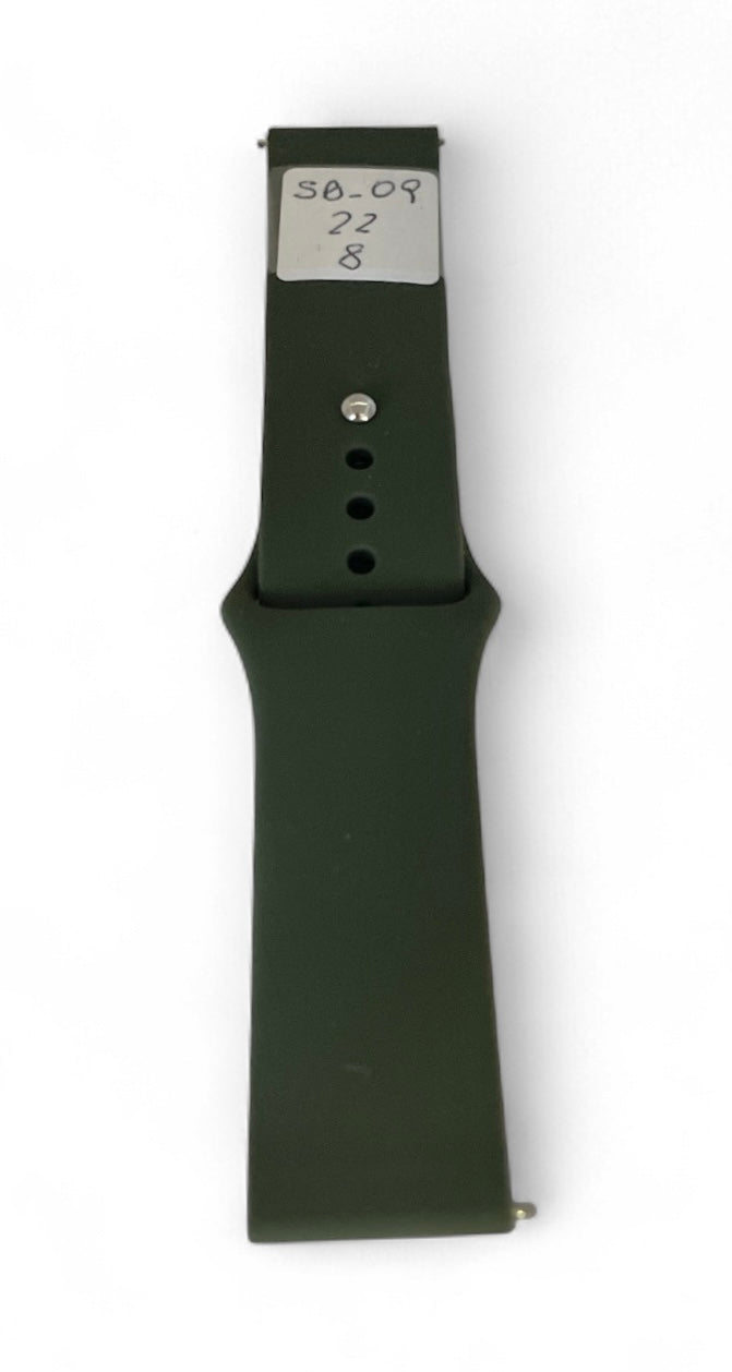 art. SB-09-22-08 - Malla Silicona para Smartwatch con perno 22mm