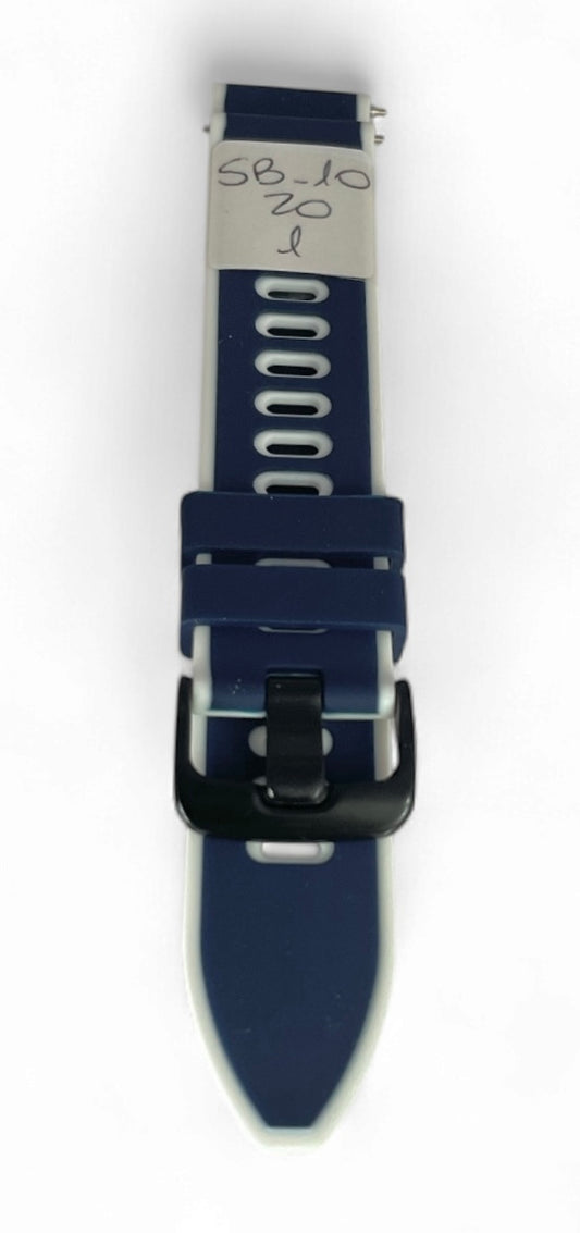 art. SB-10-20-01 - Malla Silicona para Smartwatch con perno 20mm