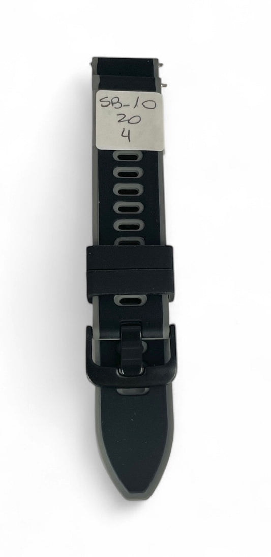 art. SB-10-20-04- Malla Silicona para Smartwatch con perno 20mm