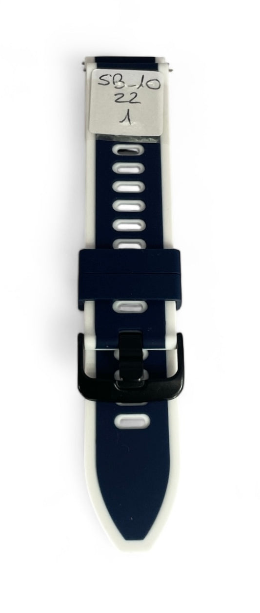 art. SB-10-22-01 - Malla Silicona para Smartwatch con perno 22mm