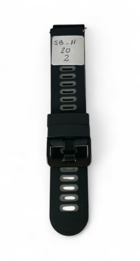 art. SB-11-20-02 - Malla Silicona para Smartwatch con perno 20mm