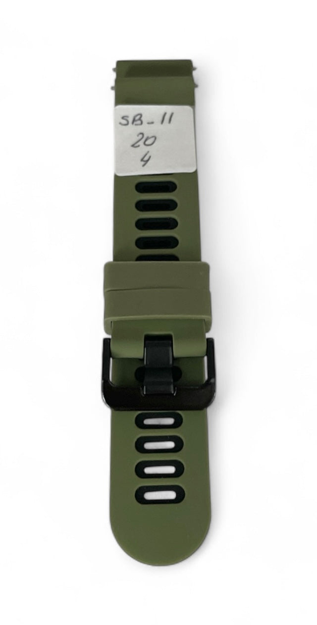 art. SB-11-20-04 - Malla Silicona para Smartwatch con perno 20mm