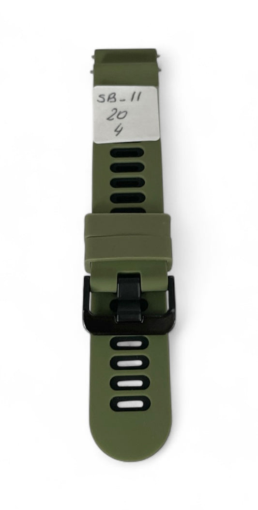 art. SB-11-20-04 - Malla Silicona para Smartwatch con perno 20mm