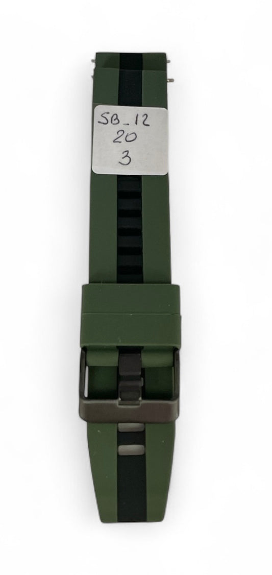 art. SB-12-20-03 - Malla Silicona para Smartwatch con perno 20mm