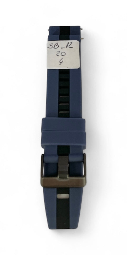 art. SB-12-20-04 - Malla Silicona para Smartwatch con perno 20mm