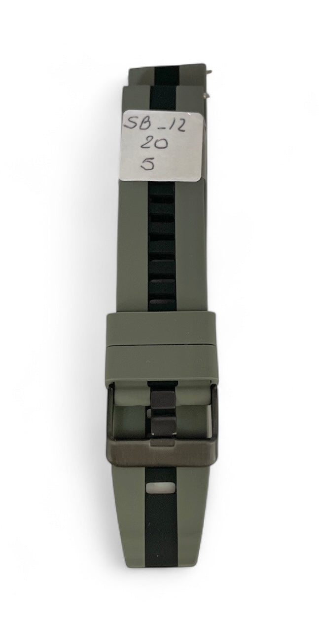 art. SB-12-20-05 - Malla Silicona para Smartwatch con perno 20mm