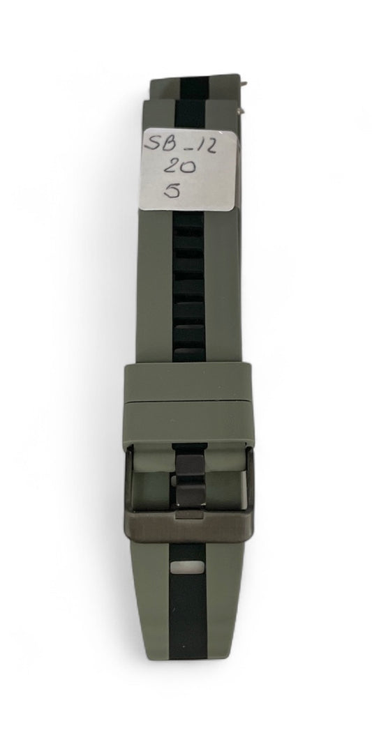 art. SB-12-20-05 - Malla Silicona para Smartwatch con perno 20mm