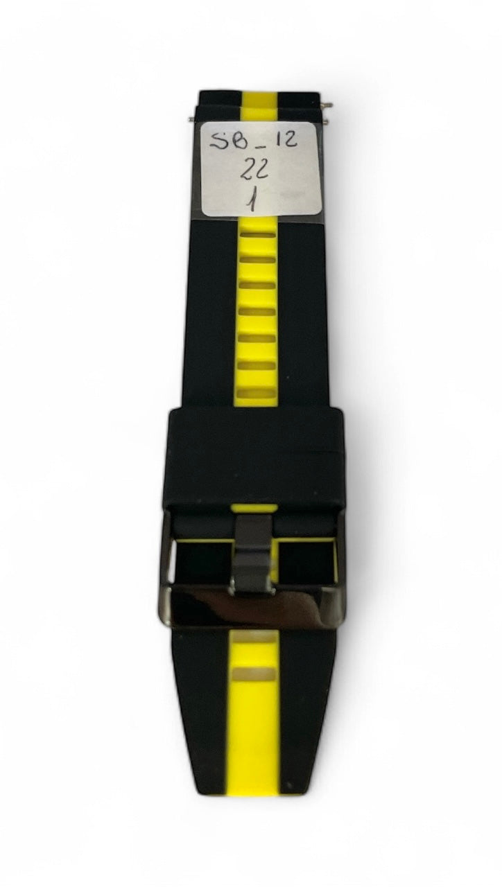 art. SB-12-22-01 - Malla Silicona para Smartwatch con perno 22mm