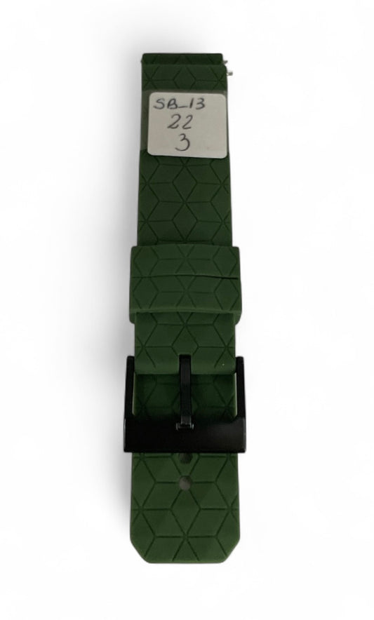 art. SB-13-22-03- Malla Silicona para Smartwatch con perno 22mm