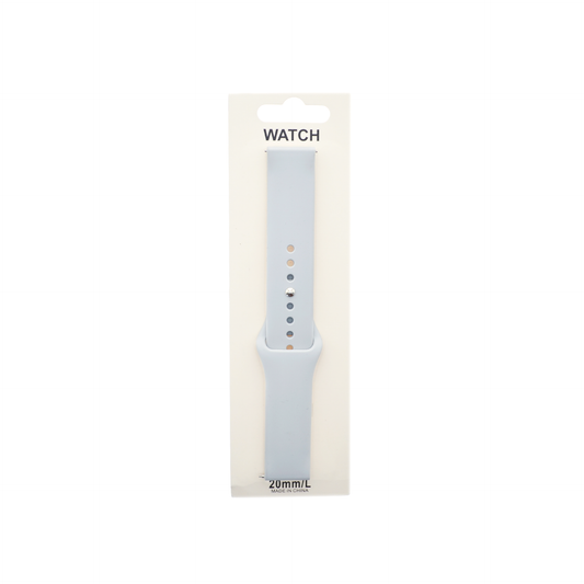 Malla Silicona Para SmartWatch con Perno 20MM