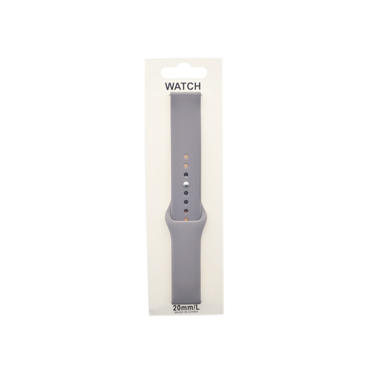 Malla Silicona Para SmartWatch con Perno 20MM