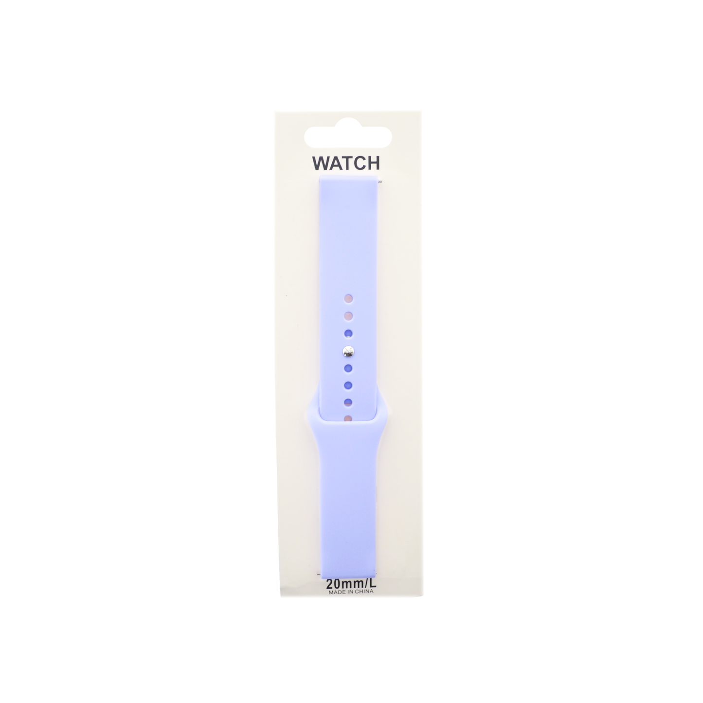 Malla Silicona Para SmartWatch con Perno 20MM