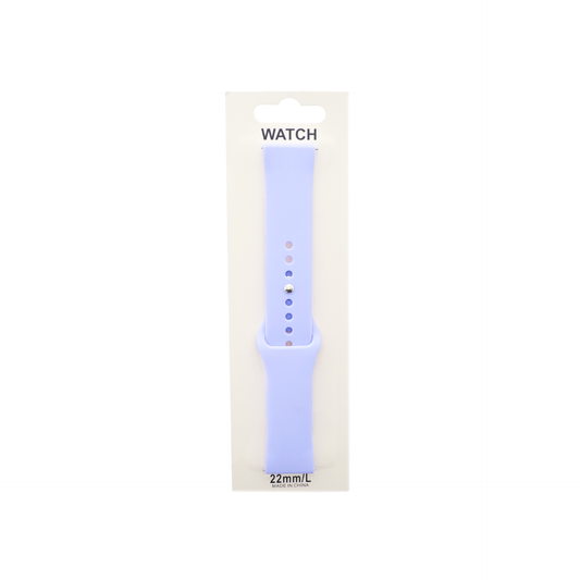 Malla Silicona Para SmartWatch con Perno 22MM