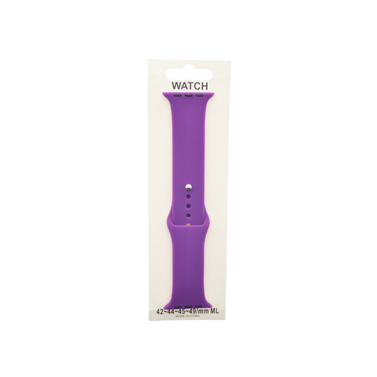 Malla Silicona para Smartwatch pasante 42-44-45-49