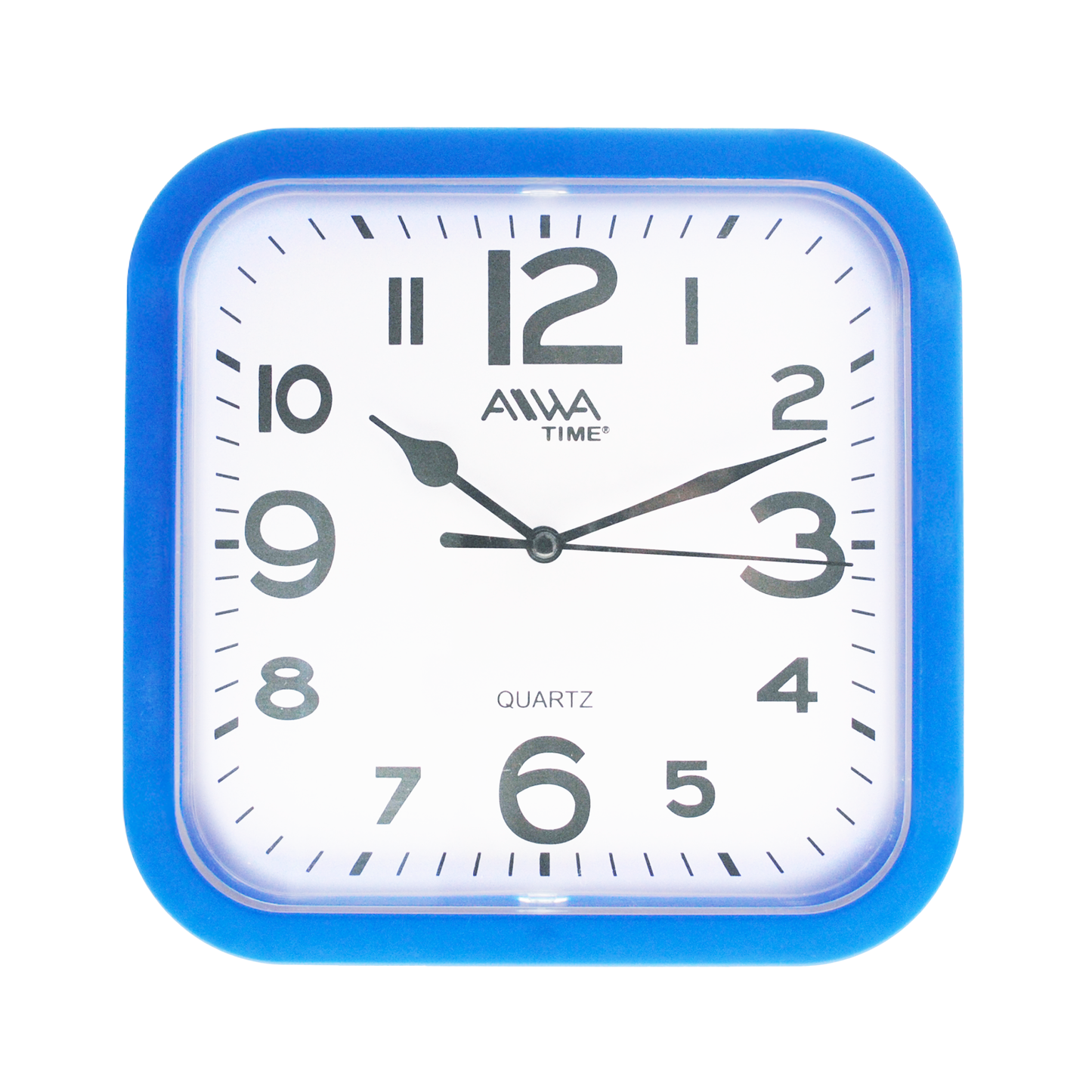 art. 010 - AIWA-TIME - Reloj de Pared Azul 20cm