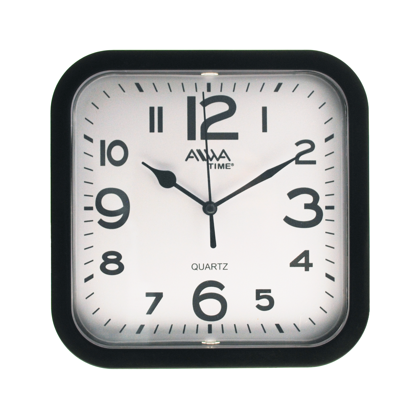 art. 010 - AIWA-TIME - Reloj de Pared Negro 20cm