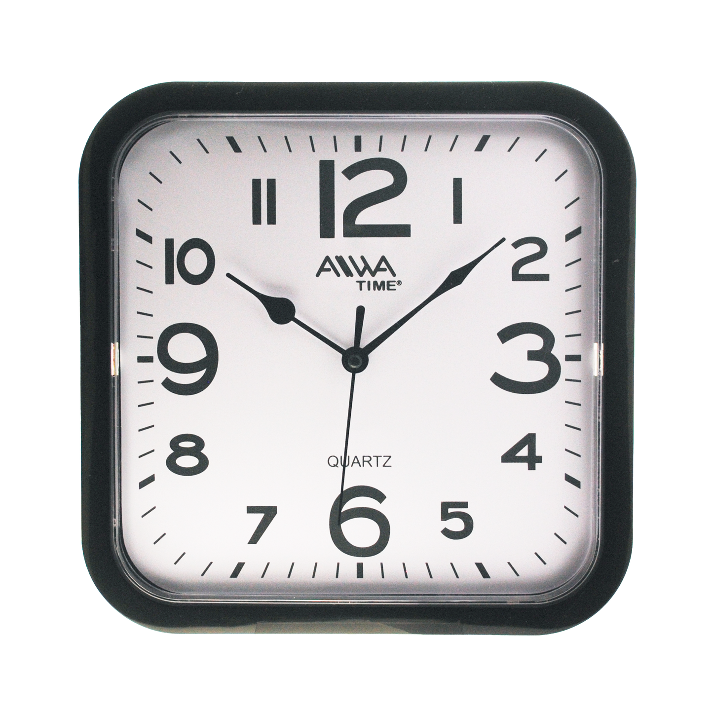 art. 011 - AIWA-TIME - Reloj de Pared Negro 23cm