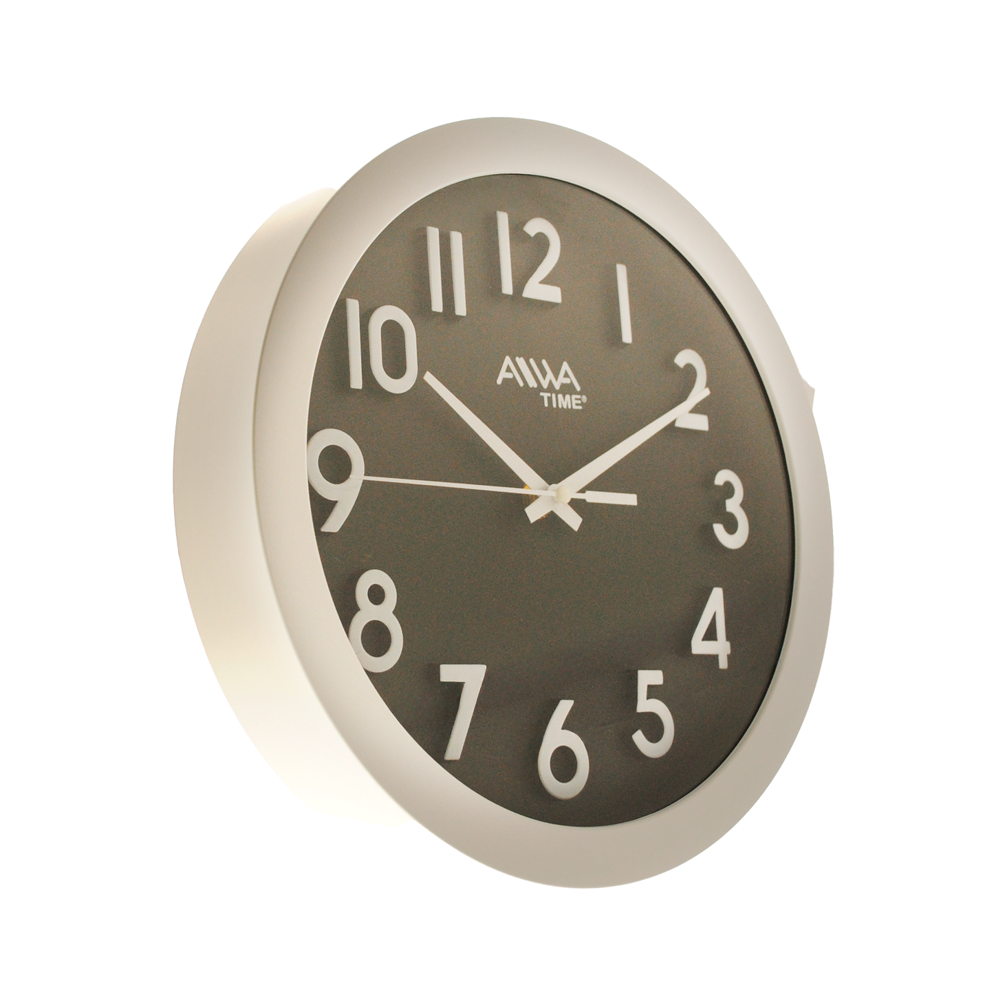 art. 013 - AIWA-TIME - Reloj de Pared Blanco 24cm