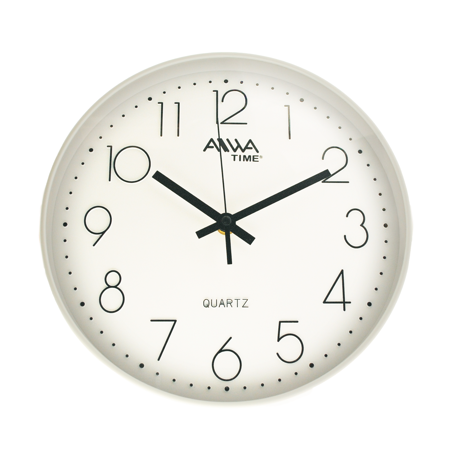 art. 015 - AIWA-TIME - Reloj de Pared Blanco 26cm