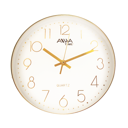 art. 015 - AIWA-TIME - Reloj de Pared Rose 26cm