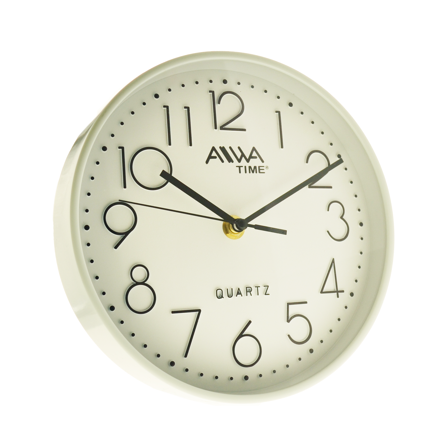 art. 002 - AIWA-TIME - Reloj de Pared Blanco 30cm