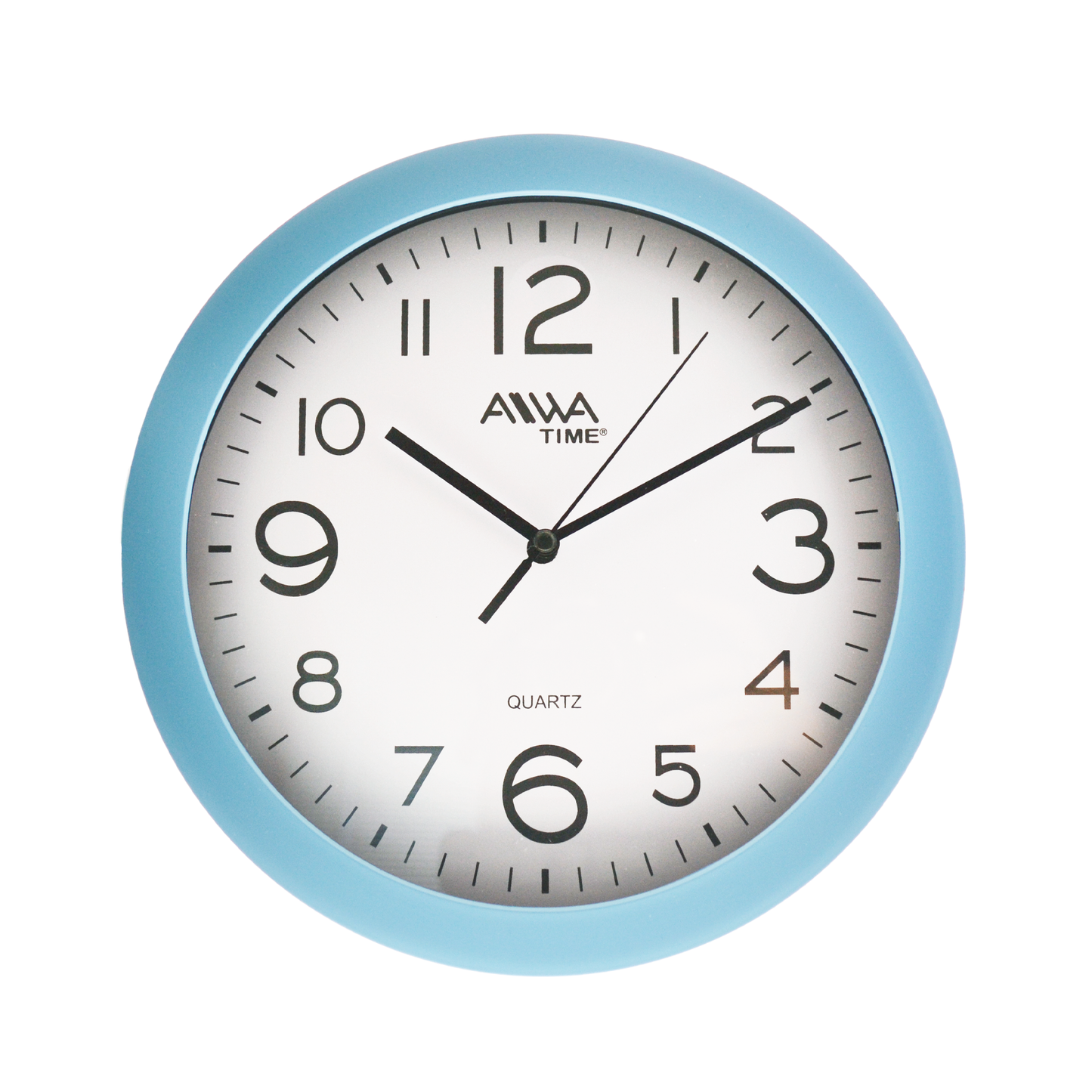 art. 004 - AIWA-TIME - Reloj de Pared Celeste 20cm