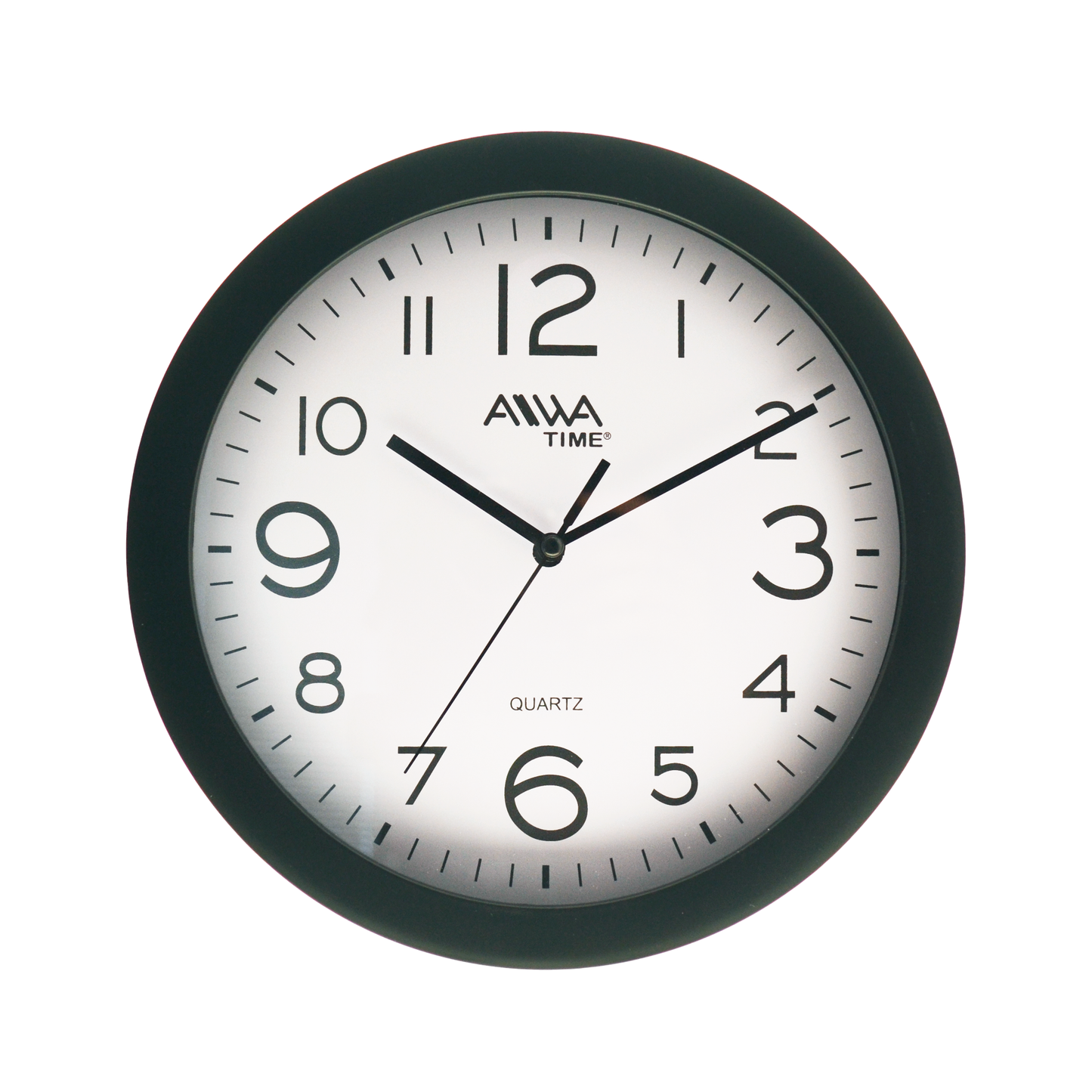 art. 004 - AIWA-TIME - Reloj de Pared Negro 20cm