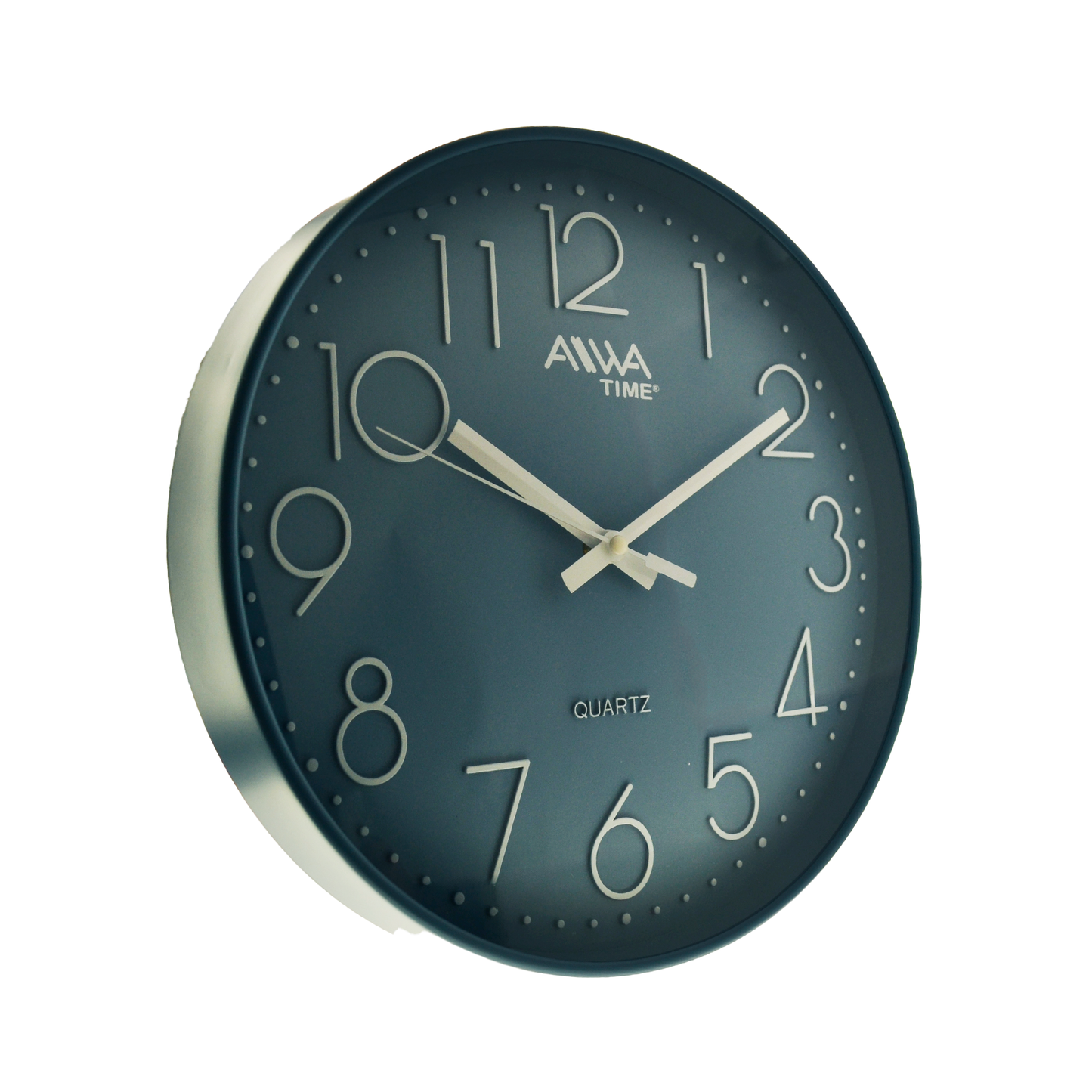 art. 002 - AIWA-TIME - Reloj de Pared Celeste 30cm