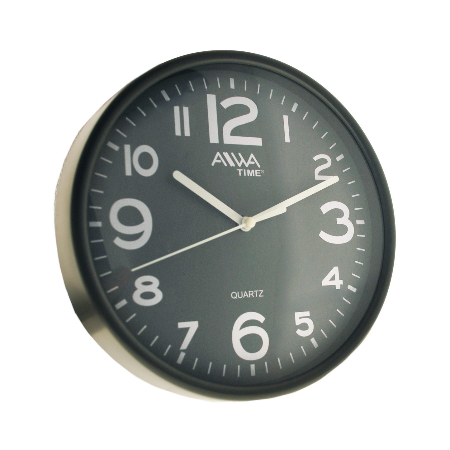 art. 007 - AIWA-TIME - Reloj de Pared Gris 18cm