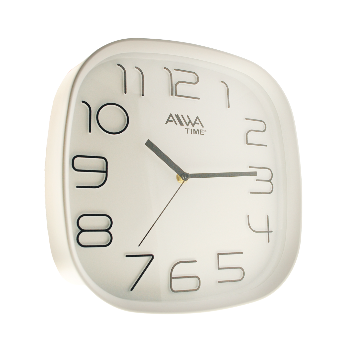 art. 008 - AIWA-TIME - Reloj de Pared Blanco 30cm