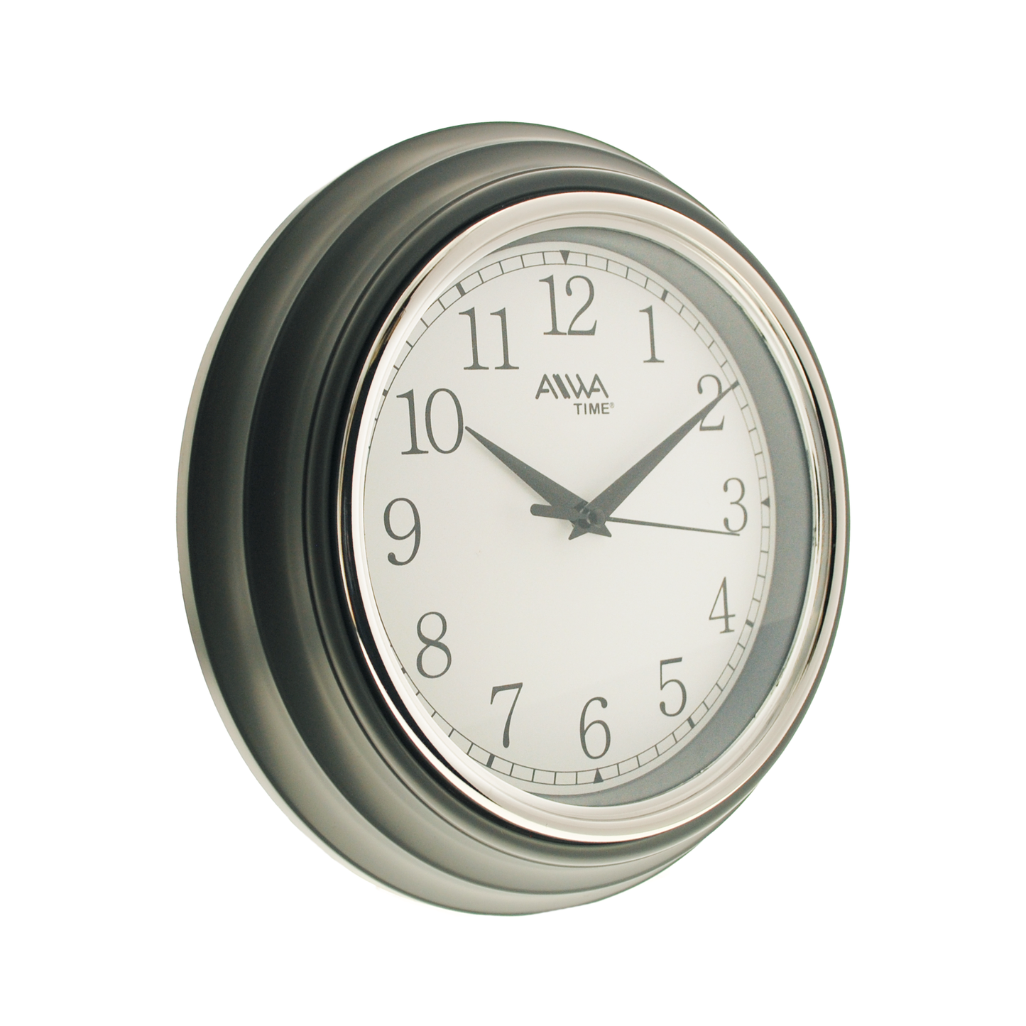 art. 009 - AIWA-TIME - Reloj de Pared Gris 18cm