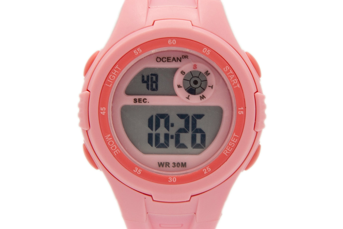 art. 1190 033CL - OCEAN DR - Reloj Digital Crono Alarma, Dama, Sumergible 3 ATM