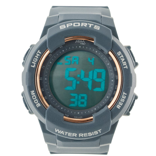 art. 10314 012AZ- AIWA - Reloj Digital Crono Alarma, Dama, AIWA 5ATM
