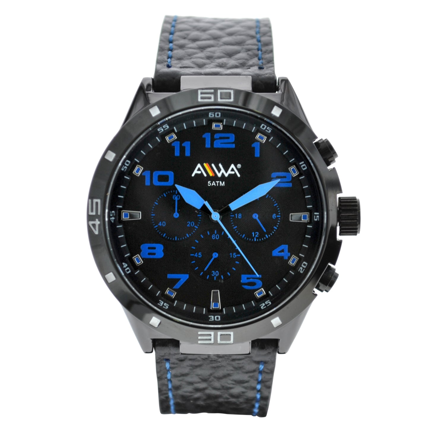 art. 10306 010AZ - AIWA Time - Reloj Cuero AIWA Time, Caballero, Sumergible, 5ATM
